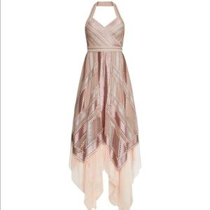 Bcbg asymmetric dress